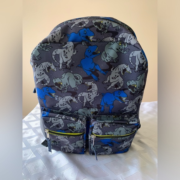 BACK TO SCHOOL ★ DINOSAUR BACKPACK dino FOR KIDS ★ LIKE NEW ★ - Picture 3 of 3